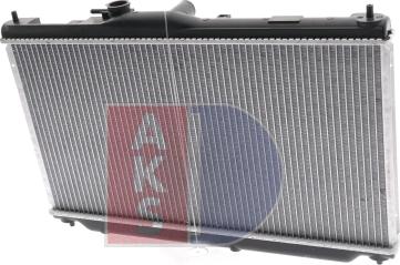 AKS Dasis 100610N - Radiateur, refroidissement du moteur cwaw.fr