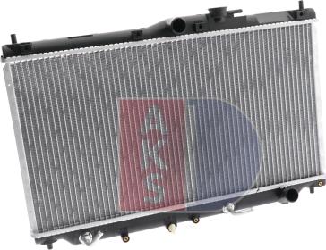 AKS Dasis 100610N - Radiateur, refroidissement du moteur cwaw.fr