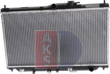 AKS Dasis 100610N - Radiateur, refroidissement du moteur cwaw.fr