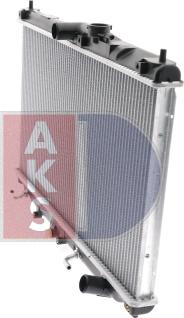 AKS Dasis 100610N - Radiateur, refroidissement du moteur cwaw.fr