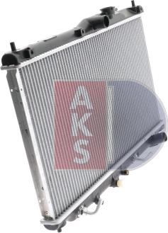 AKS Dasis 100610N - Radiateur, refroidissement du moteur cwaw.fr