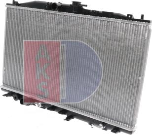 AKS Dasis 100038N - Radiateur, refroidissement du moteur cwaw.fr