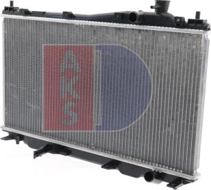 AKS Dasis 100024N - Radiateur, refroidissement du moteur cwaw.fr