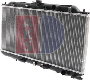 AKS Dasis 100870N - Radiateur, refroidissement du moteur cwaw.fr