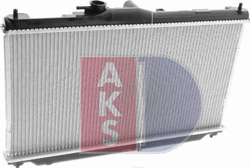 AKS Dasis 100360N - Radiateur, refroidissement du moteur cwaw.fr