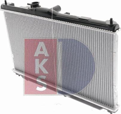 AKS Dasis 100360N - Radiateur, refroidissement du moteur cwaw.fr