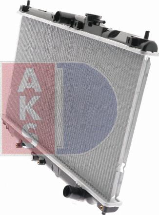 AKS Dasis 100360N - Radiateur, refroidissement du moteur cwaw.fr