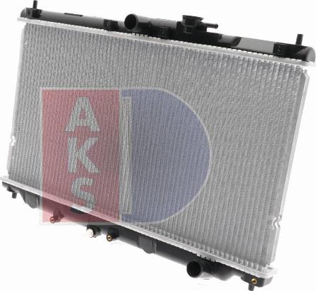 AKS Dasis 100360N - Radiateur, refroidissement du moteur cwaw.fr