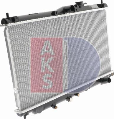 AKS Dasis 100360N - Radiateur, refroidissement du moteur cwaw.fr