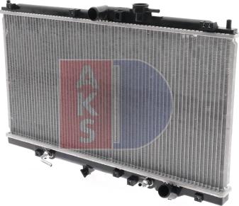 AKS Dasis 100210N - Radiateur, refroidissement du moteur cwaw.fr