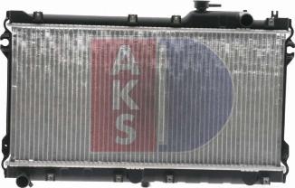 AKS Dasis 110380N - Radiateur, refroidissement du moteur cwaw.fr