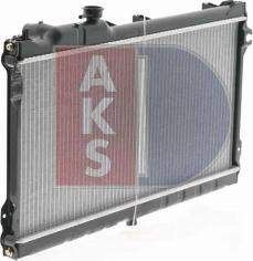 AKS Dasis 110380N - Radiateur, refroidissement du moteur cwaw.fr