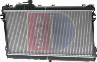 AKS Dasis 110380N - Radiateur, refroidissement du moteur cwaw.fr