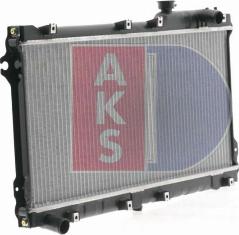 AKS Dasis 110380N - Radiateur, refroidissement du moteur cwaw.fr