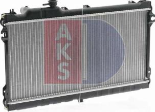 AKS Dasis 110380N - Radiateur, refroidissement du moteur cwaw.fr