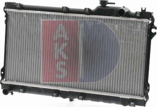 AKS Dasis 110380N - Radiateur, refroidissement du moteur cwaw.fr