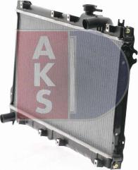 AKS Dasis 110380N - Radiateur, refroidissement du moteur cwaw.fr