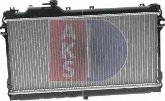 AKS Dasis 110380N - Radiateur, refroidissement du moteur cwaw.fr