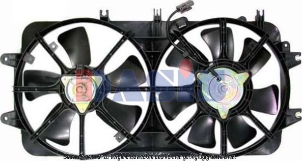 AKS Dasis 118054N - Ventilateur, refroidissement du moteur cwaw.fr