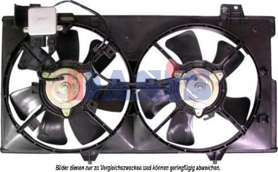 AKS Dasis 118056N - Ventilateur, refroidissement du moteur cwaw.fr