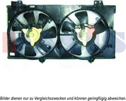 AKS Dasis 118039N - Ventilateur, refroidissement du moteur cwaw.fr