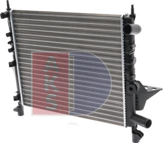 AKS Dasis 180580N - Radiateur, refroidissement du moteur cwaw.fr