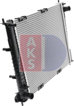 AKS Dasis 180061N - Radiateur, refroidissement du moteur cwaw.fr