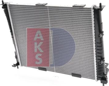 AKS Dasis 180061N - Radiateur, refroidissement du moteur cwaw.fr