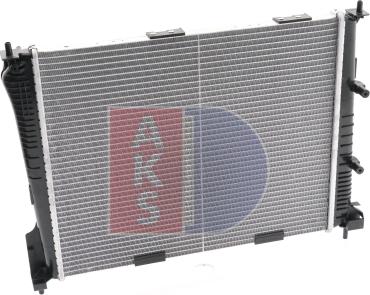 AKS Dasis 180061N - Radiateur, refroidissement du moteur cwaw.fr