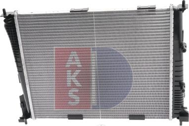 AKS Dasis 180061N - Radiateur, refroidissement du moteur cwaw.fr