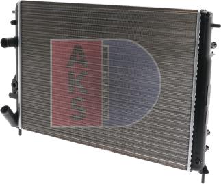 AKS Dasis 180005N - Radiateur, refroidissement du moteur cwaw.fr