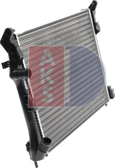 AKS Dasis 180012N - Radiateur, refroidissement du moteur cwaw.fr