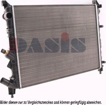 AKS Dasis 180810N - Radiateur, refroidissement du moteur cwaw.fr