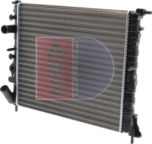 AKS Dasis 180240N - Radiateur, refroidissement du moteur cwaw.fr