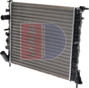 AKS Dasis 180200N - Radiateur, refroidissement du moteur cwaw.fr