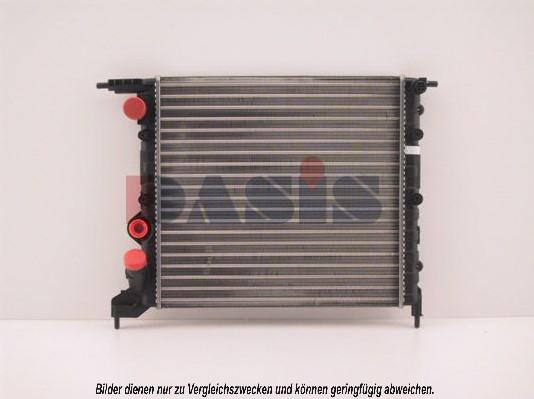 AKS Dasis 180790N - Radiateur, refroidissement du moteur cwaw.fr