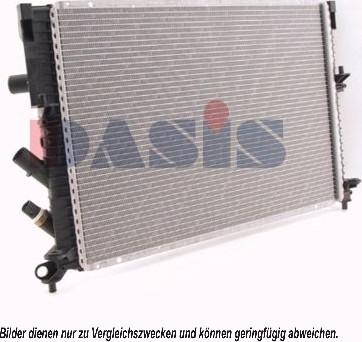 AKS Dasis 181410N - Radiateur, refroidissement du moteur cwaw.fr