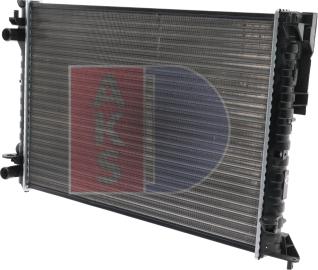 AKS Dasis 181420N - Radiateur, refroidissement du moteur cwaw.fr