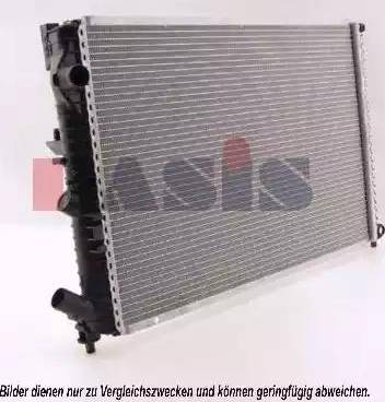 AKS Dasis 181470N - Radiateur, refroidissement du moteur cwaw.fr