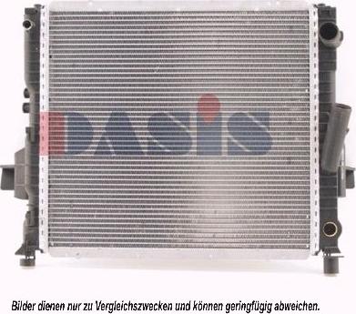 AKS Dasis 181050N - Radiateur, refroidissement du moteur cwaw.fr