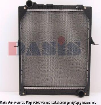 AKS Dasis 134270N - Radiateur, refroidissement du moteur cwaw.fr