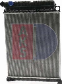 AKS Dasis 130008N - Radiateur, refroidissement du moteur cwaw.fr