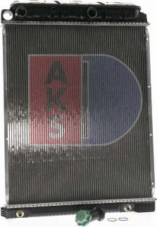 AKS Dasis 130008N - Radiateur, refroidissement du moteur cwaw.fr