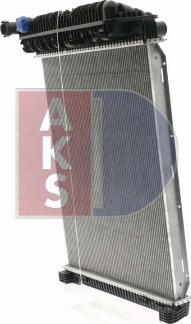 AKS Dasis 130008N - Radiateur, refroidissement du moteur cwaw.fr