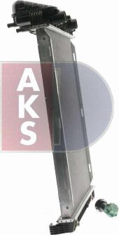 AKS Dasis 130008N - Radiateur, refroidissement du moteur cwaw.fr