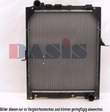 AKS Dasis 130150N - Radiateur, refroidissement du moteur cwaw.fr