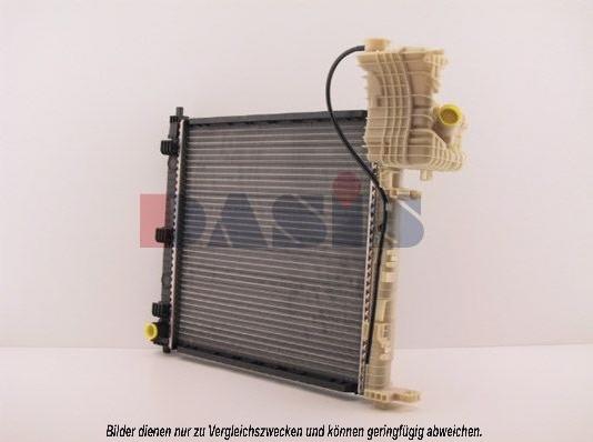 AKS Dasis 131900N - Radiateur, refroidissement du moteur cwaw.fr