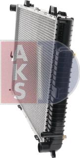 AKS Dasis 120590N - Radiateur, refroidissement du moteur cwaw.fr