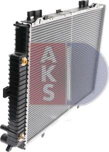 AKS Dasis 120590N - Radiateur, refroidissement du moteur cwaw.fr