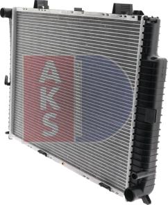 AKS Dasis 120590N - Radiateur, refroidissement du moteur cwaw.fr